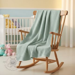 Bombažni vafel tkanja green