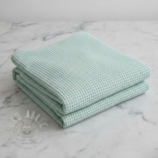 Bombažni vafel tkanja mint