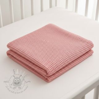 Bombažni vafel tkanja rose