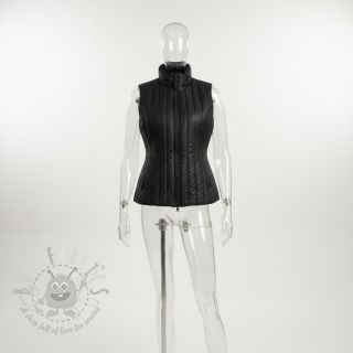 Prešita tkanina Classic black