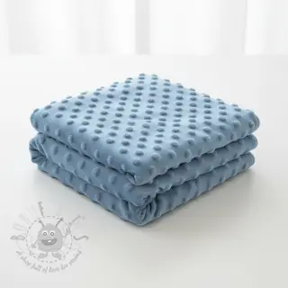 Minky steel blue