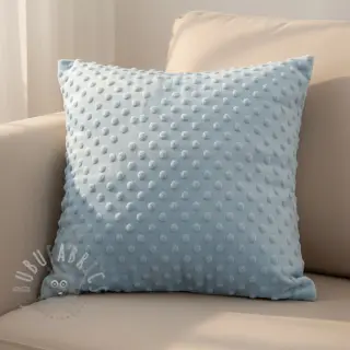 Minky light blue