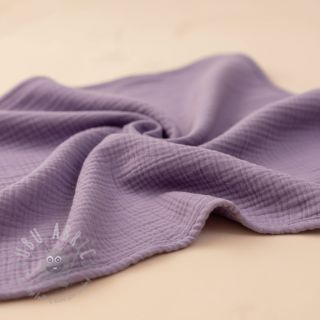 Dvojna gaza/muslin dark lilac
