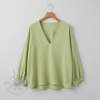 Dvojna gaza/muslin soft green
