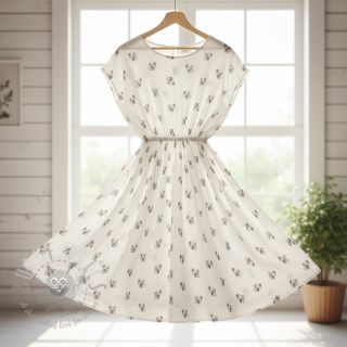 Dvoslojni muslin Animals design A digital print ORGANIC