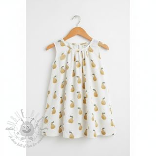 Dvoslojna gaza/muslin Pears design B digital print