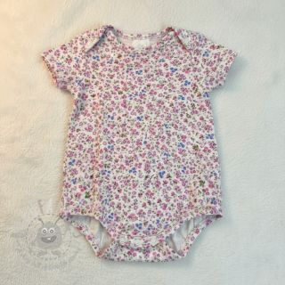 Dvoslojna gaza/muslin Flower Michaela off white digital print