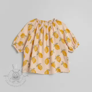 Dvojna gaza/muslin Lemons sand