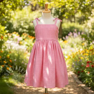 Dvoslojna gaza/muslin Vintage pink