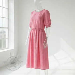 Dvoslojna gaza/muslin Vintage pink