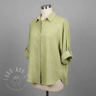 Dvoslojna gaza/muslin Vintage lime
