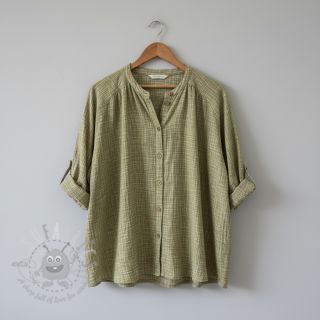 Dvoslojna gaza/muslin Vintage khaki