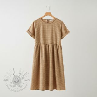 Dvoslojna gaza/muslin Vintage camel