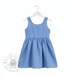 Dvojna gaza/muslin royal blue