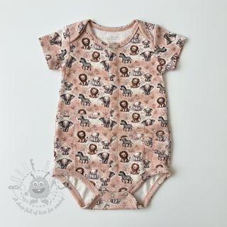 Dvojna gaza/muslin Safari buddys design C digital print