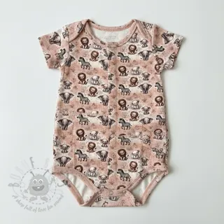 Dvojna gaza/muslin Safari buddys design C digital print
