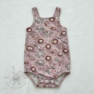 Dvojna gaza/muslin Safari buddys design A digital print