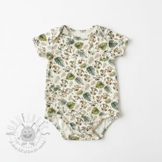 Dvojna gaza/muslin Safari buddys design B digital print