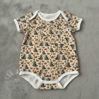 Dvojna gaza/muslin Baby dino design B digital print