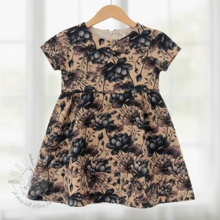 Dvojna gaza/muslin Dreamy flowers design B digital print