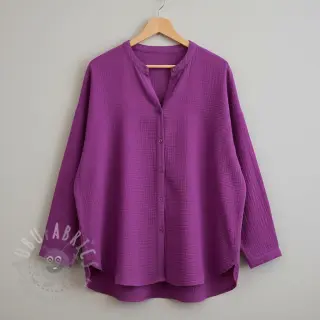 Dvojna gaza/muslin cyclaam ORGANIC
