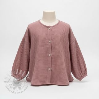 Dvojna gaza/muslin light lilac ORGANIC