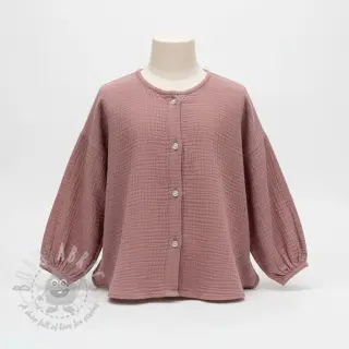 Dvojna gaza/muslin light lilac ORGANIC