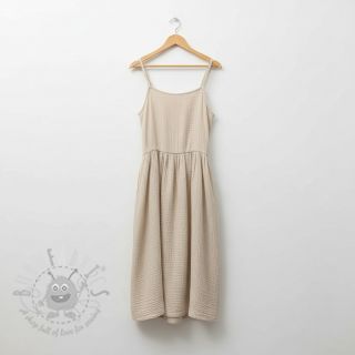 Dvojna gaza/muslin light sand ORGANIC