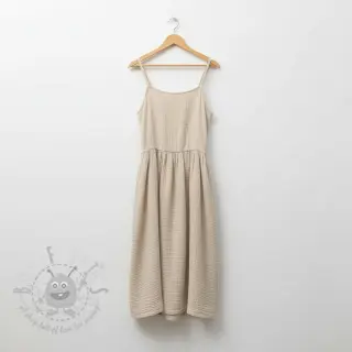 Dvojna gaza/muslin light sand ORGANIC