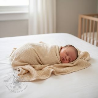 Dvojna gaza/muslin cream ORGANIC