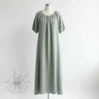 Dvostruka gaza/muslin dark mint ORGANIC