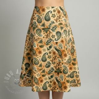 Dvojna gaza/muslin Floraly mix design E digital print