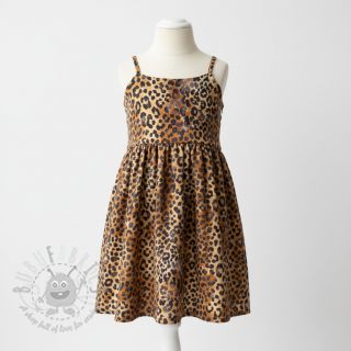 Dvojna gaza/muslin Animal skin panther digital print