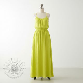 Dvoslojna gaza/muslin NEON YELLOW ORGANIC