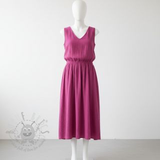 Dvojna gaza/muslin cerise ORGANIC