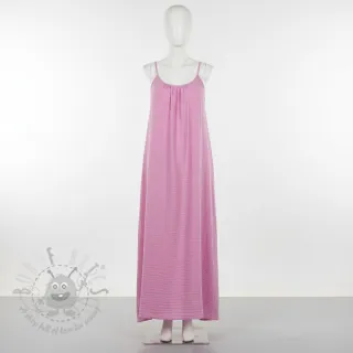 Dvojna gaza/muslin light pink ORGANIC