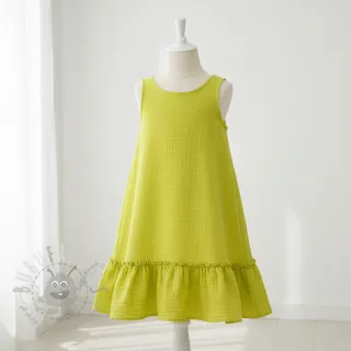 Dvojna gaza/muslin neon yellow