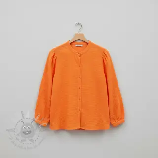 Dvojna gaza/muslin neon orange