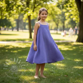 Dvojna gaza/muslin lavender