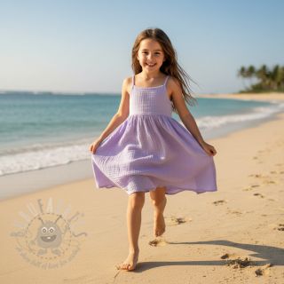 Dvojna gaza/muslin bright violet