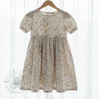 Dvojna gaza/muslin Lovely meadow white