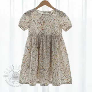 Dvojna gaza/muslin Lovely meadow white