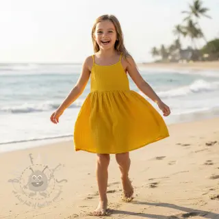 Dvojna gaza/muslin lemon ORGANIC