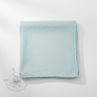 Dvojna gaza/muslin baby blue ORGANIC