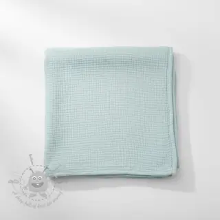 Dvojna gaza/muslin baby blue ORGANIC
