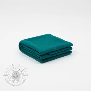Dvojna gaza/muslin dark cyan