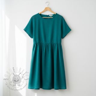 Dvojna gaza/muslin dark cyan