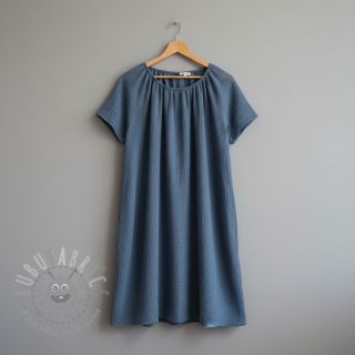 Dvojna gaza/muslin jeans blue