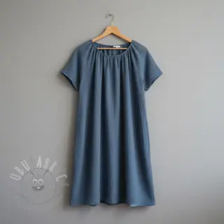 Dvojna gaza/muslin jeans blue