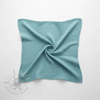 Dvojna gaza/muslin blue shadow